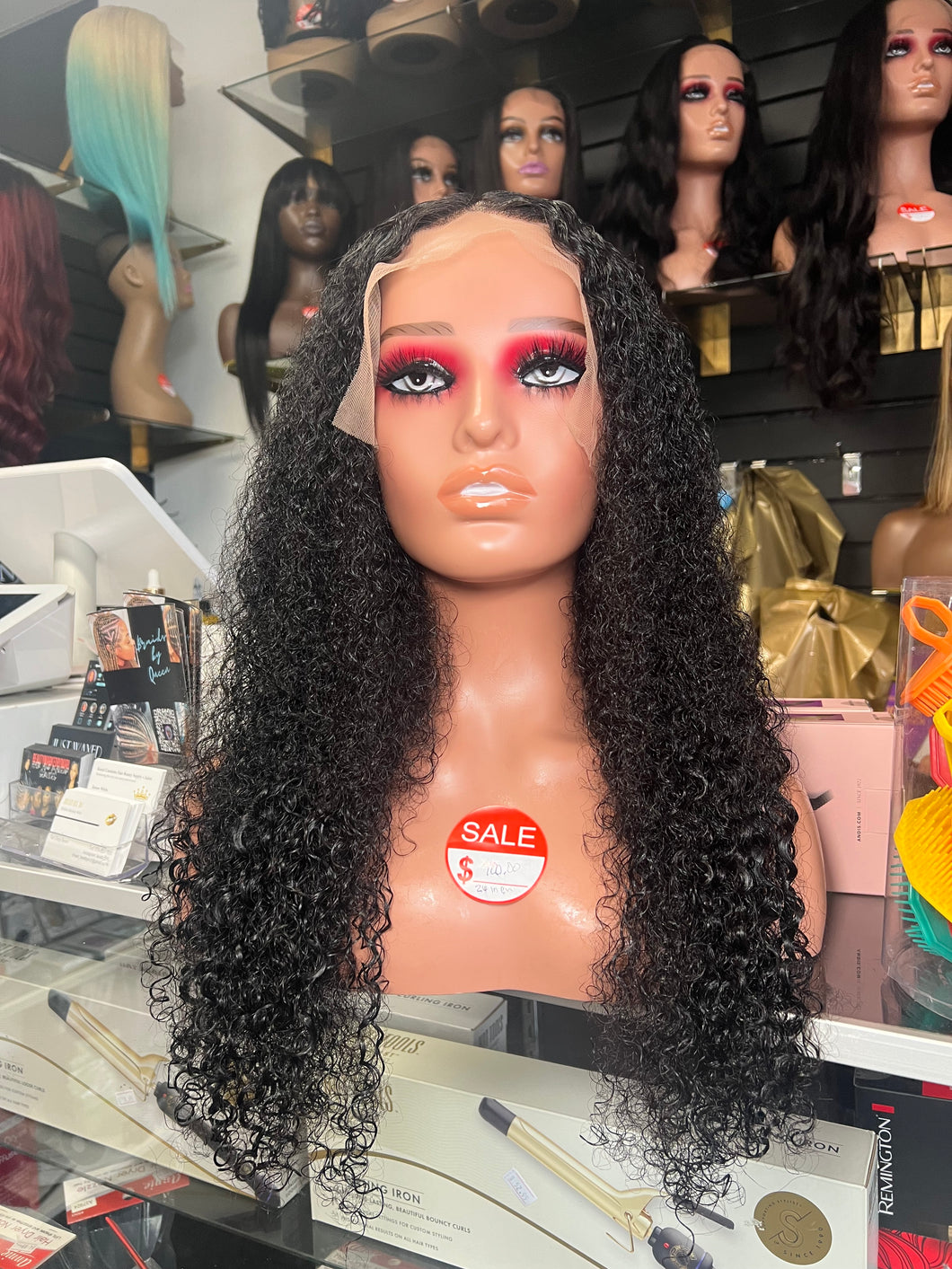 Kinky Curly Lace Frontal Wig