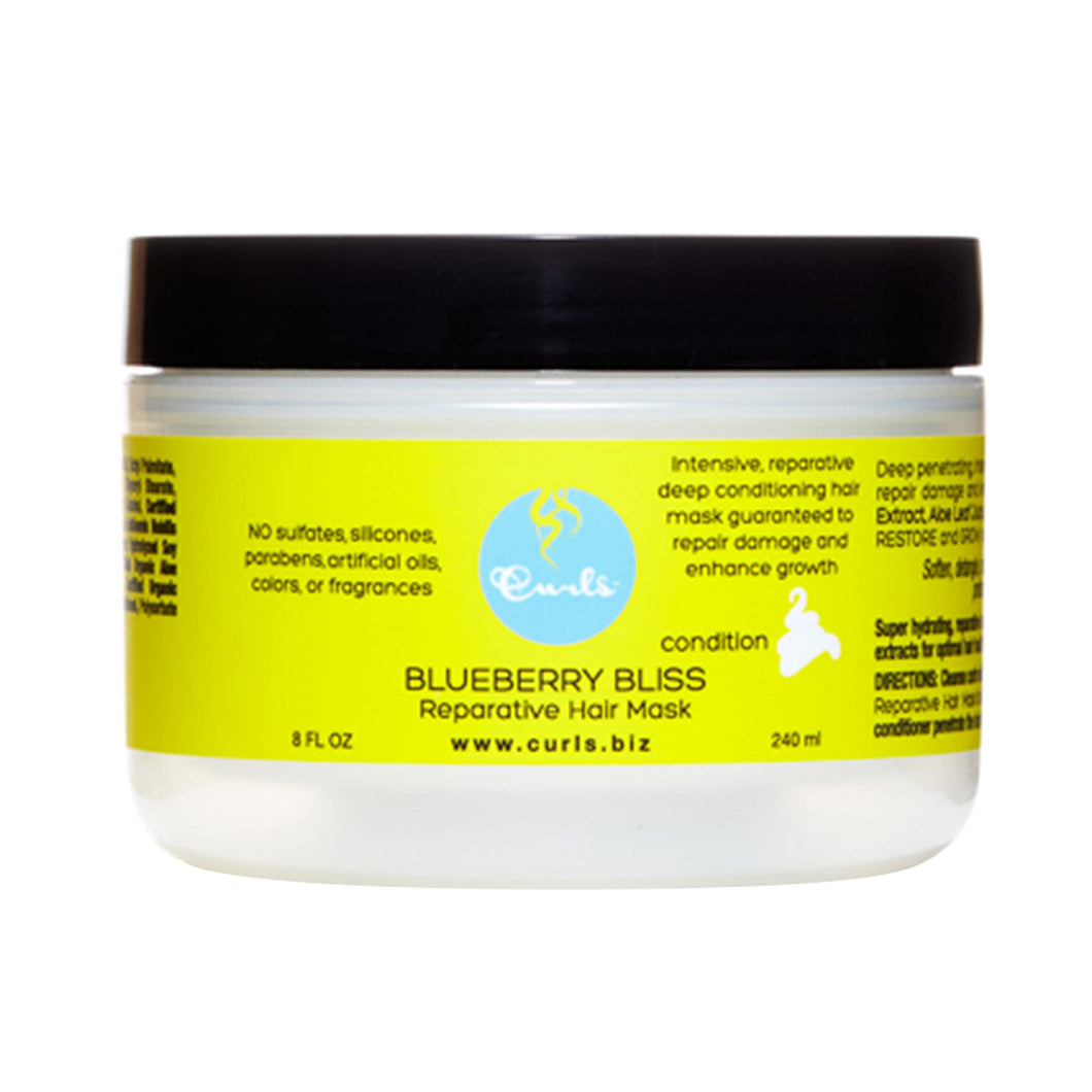 Curls blueberry bliss reparative hair mask