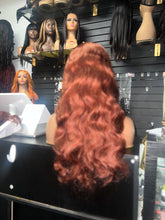 Load image into Gallery viewer, Reddish Brown Lace Frontal Wig
