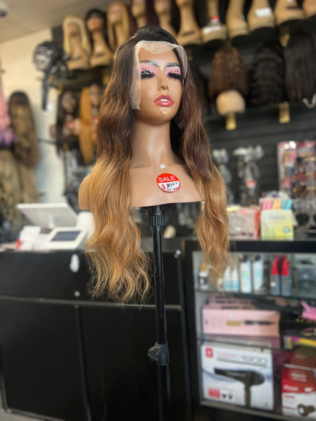 1b/4/27 Ombré lace frontal Wig