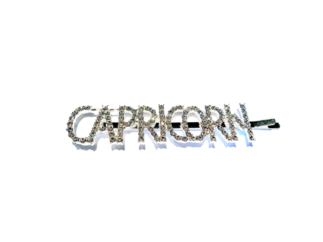 Capricorn hair clip