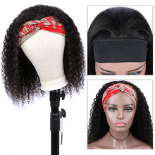 Load image into Gallery viewer, Curly headband wig
